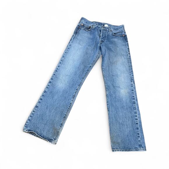 Levi's 501XX Button-Fly Jeans 30x32 Blue Jeans Medium Wash Denim Vintage Y2K - Picture 1 of 6